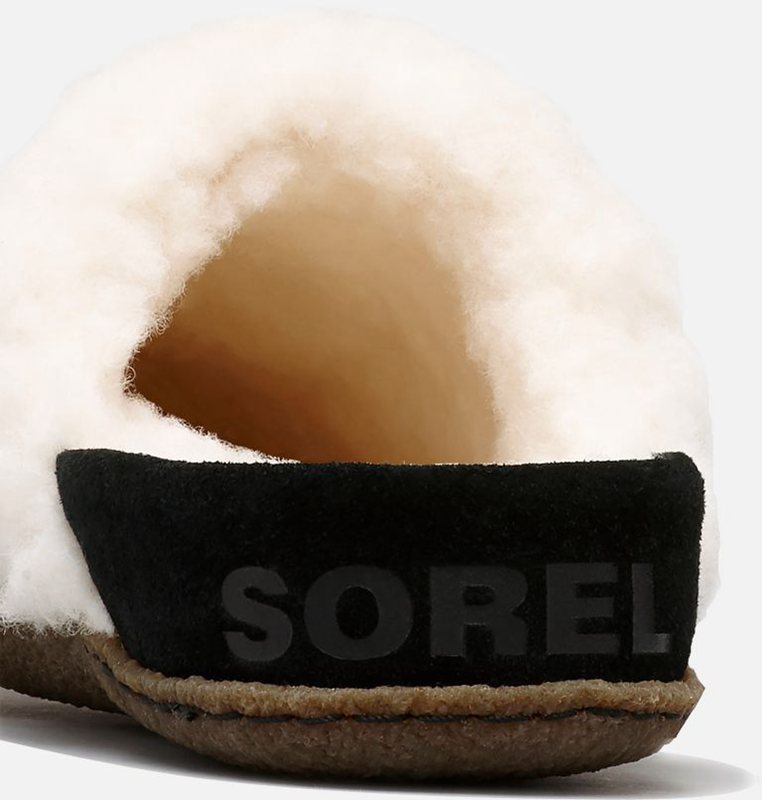 Womens Slippers Black - Sorel Nakiska™ II - 173-JBPHKW